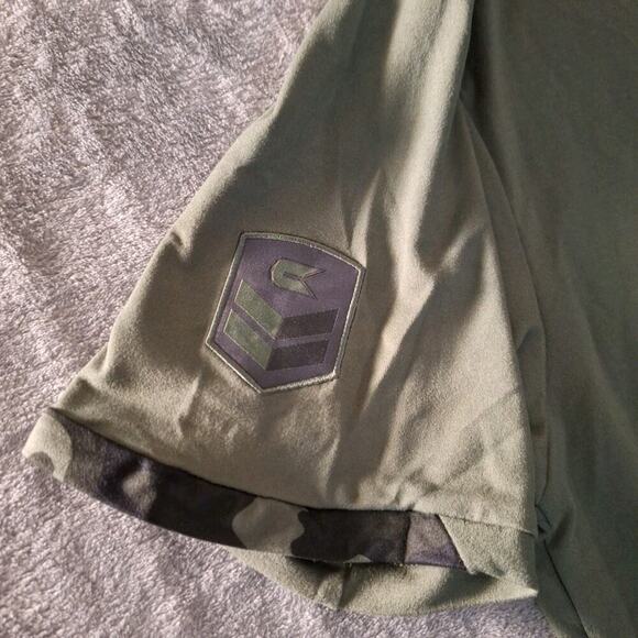 Drexel Dragons Colosseum Polo Shirt 2XL Dark Green Stretch OHT Appreciation - Picture 8 of 11